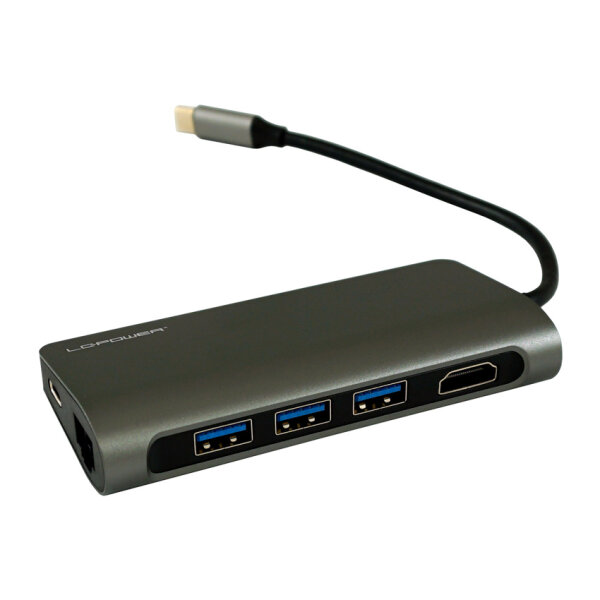 LC-Power USB-Hub+Cardreader
