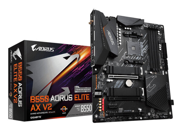 Gigabyte B550 AORUS ELITE AX V2      (B550,AM4,ATX,DDR4)