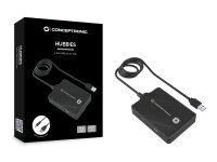 CONCEPTRONIC 4-Port Hub USB-A3.0->3xA2.0/A3.0/DC...
