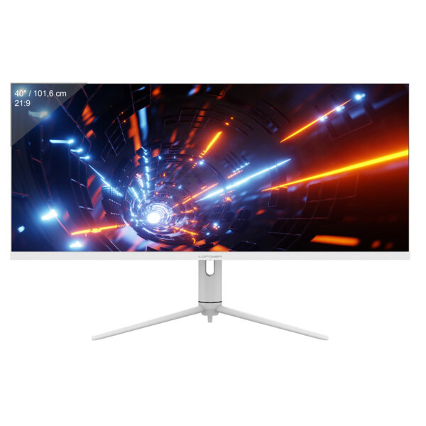 LC-Power 100,80cm(40") LC-M40-UWQHD-144 DP+HDMI+USB IPS WHIT