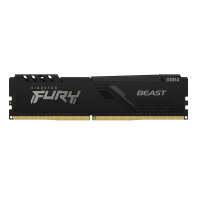 32GB Kingston FURY Beast CL16 DDR4-3200 2x 16GB Kit DDR4...