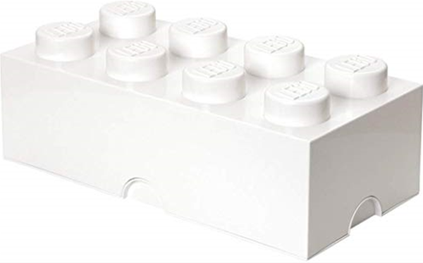 R.C. LEGO Storage Brick white