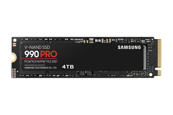 4TB Samsung SSD 990 PRO M.2 2280 PCIe 4.0 x4 NVMe 7450MB/s M2 4000GB Festplatte