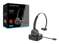 CONCEPTRONIC Headset Mono WLS BT5.0/Mikro/ANC/Dock  22Std sw