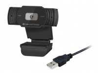 Conceptronic Amdis 1080P / 30Hz Full HD Webcam + Mikrofon + Abdeckung schwarz
