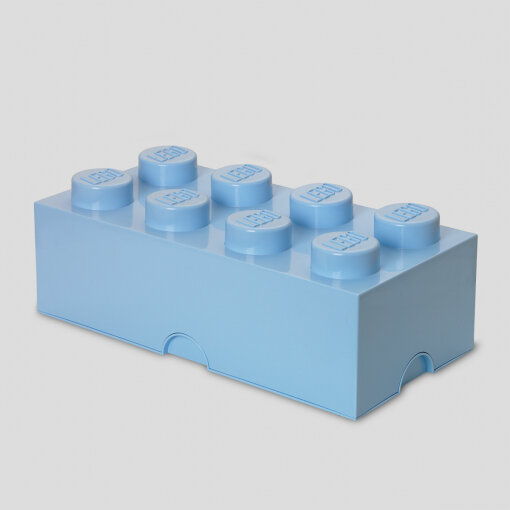 R.C. LEGO Mini Box 8 hellblau