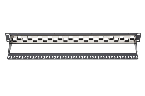 Digitus Modulares Patch Panel, 24-Port, abgestuft