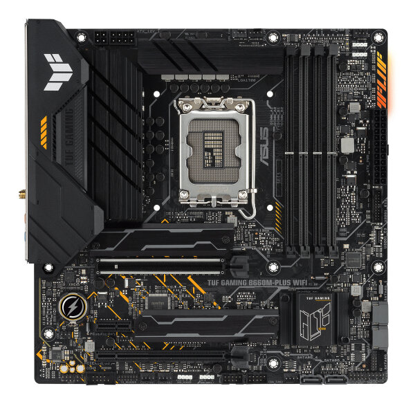 ASUS TUF GAMING B660M-PLUS WIFI    (Intel,1700,DDR5,mATX)