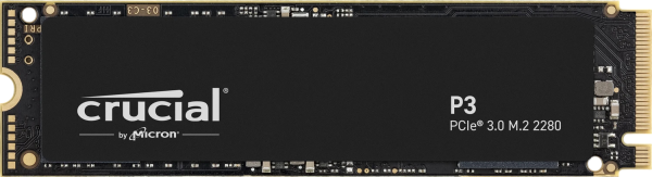 2TB Crucial P3 M.2 2280 PCIe 3.0 x4 SSD NVMe 1.3 3D NAND
