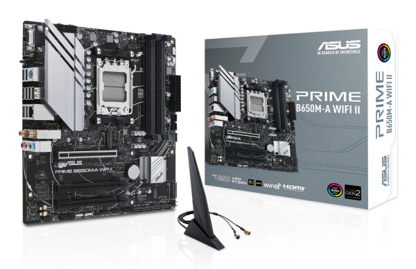 MB ASUS PRIME B650M-A WIFI II            (AMD,AM5,DDR5,mATX)