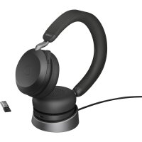 Jabra Headset Evolve2 75 UC Duo, inkl. Link 380a &...