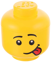 R.C. LEGO Storage Head Silly Mini Aufbewahrungskopf gelb