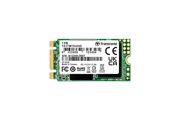1TB Transcend MTS430S M.2 sATA SSD