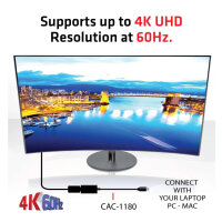 Club3D Adapter MiniDisplayPort > HDMI 2.0b HDR 4K60Hz aktiv retail
