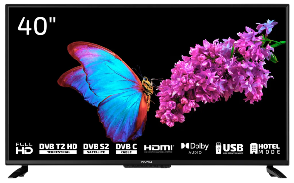 102cm (40") Dyon D800201 Enter 40 Pro X2 Full-HD LED TV Triple Tuner