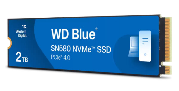 2TB WD Blue SN580 M.2 NVMe