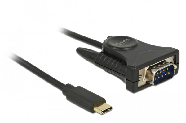 DELOCK Adapter USB Type-C -> Seriell DB9 RS232
