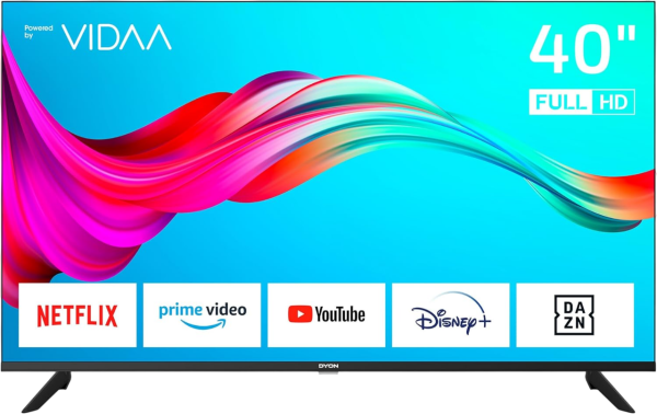 102cm (40") Dyon D800227 Smart 40 VX-2 Full-HD Triple Tuner LED TV Fernseher