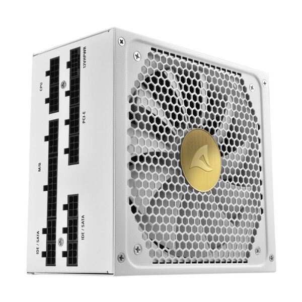 Sharkoon Netzteil Rebel P30 Gold 1000W Modular 80+ Gold weiß