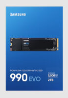 2TB Samsung 990 EVO M.2 2280 PCIe 4.0 x4 NVMe SSD 5000MB/s M2