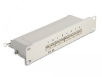 DeLOCK 10" Patchpanel 8-Port
