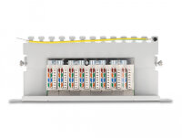 DeLOCK 10" Patchpanel 8-Port