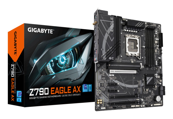 Gigabyte Z790 EAGLE AX    Intel Z790 LGA 1700 ATX DDR5 WLAN+BT HDMI 2.1 Mainboard