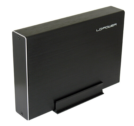 LC-Power 3.5" SATA 6Gb/s Case externes Gehäuse USB-C 3.1 extern schwarz