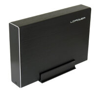 LC-Power 3.5" SATA 6Gb/s Case externes Gehäuse...