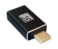 LC-Power Adapter USB USB-A auf USB-C LC-ADA-U31C