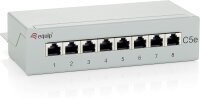 Equip 8-Port Cat.5e geschirmtes Desktop Patch Panel,...