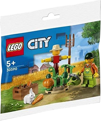 LEGO City Bauernhofgarten 34 Teile Vogelscheuchte