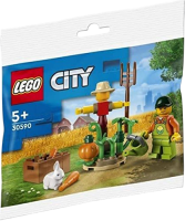 LEGO City Bauernhofgarten 34 Teile Vogelscheuchte