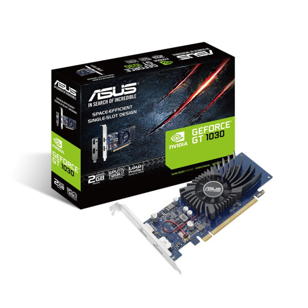 2GB ASUS GT1030-2G-BRK GeForce GT 1030 Low Profile GDDR5 LP GT1030