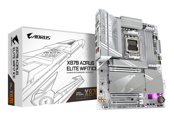 Gigabyte X870 A ELITE WF7 ICE ATX