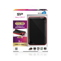 Silicon Power Festplatte  2.5" 5TB USB3.0 A62 Black/Shock/Wa extern retail