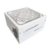 1000 Watt LC-Power LC1000MW V3.1 Super Silent Modular 1000W Netzteil White Edition 80 PLUS Gold weiß