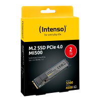 Intenso M.2 SSD PCIe MI500   2TB Gen.4x4 NVME 1.4 intern retail
