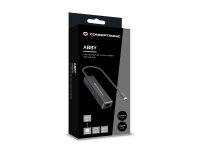 CONCEPTRONIC Adapter USB-C3.2->2.5GbE/2xC/2xA  5Gbs 0.15m sw