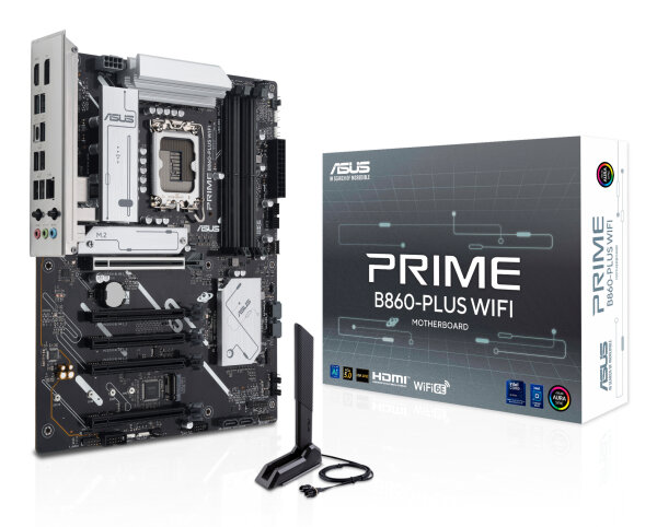 ASUS PRIME B860-PLUS WIFI LGA 1851 B860 WLAN BT ATX Mainboard