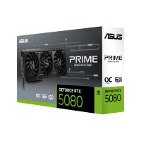 16GB ASUS PRIME-RTX5080-O16G Prime GeForce RTX 5080 OC NVIDIA RTX5080 Overclocked GDDR7