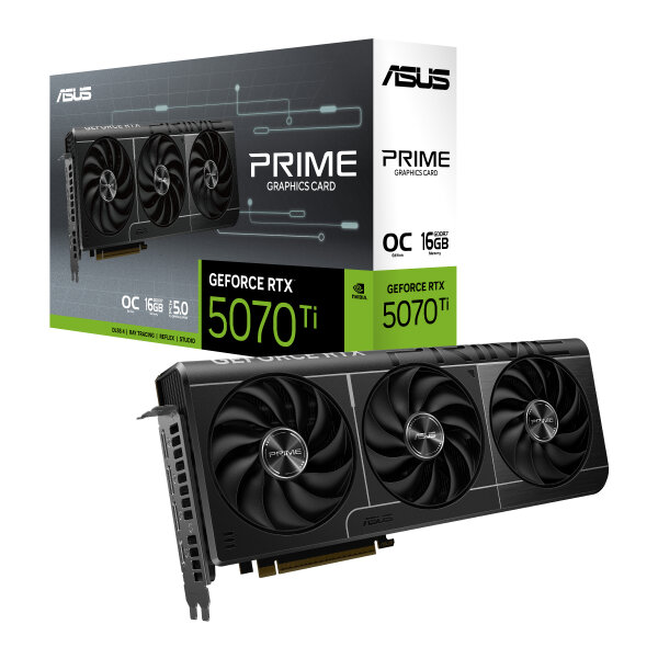 16GB ASUS PRIME-RTX5070TI-O16 Prime GeForce RTX 5070 Ti OC GDDR7 NVIDIA RTX5070Ti