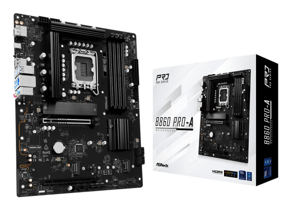 Asrock B860 Pro-A Intel B860 D5 ATX