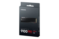 1TB Samsung 9100 PRO Heatsink M.2 2280 PCIe 5.0 x4 Gen5 SSD NVMe 14700MB/s Kühlkörper / Kühler