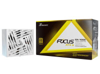 1000 Watt Seasonic FOCUS-GX-1000 ATX 3.1 vollmodular 80 PLUS Gold 1000W Netzteil white