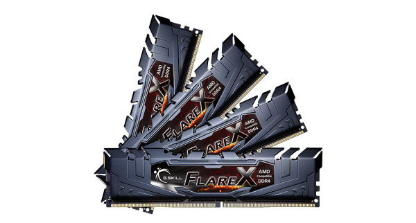 G.Skill Flare X (for AMD) F4-3200C16Q-32GFX Speichermodul 32 GB 4 x 8 GB DDR4