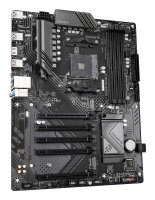GIGABYTE B550 EAGLE Mainboard – AMD Ryzen 5000 G-Serie CPUs, 10+3+1 Phasen VRM, bis zu 3200 MHz DDR4, 1xPCIe 4.0 + 1xPCIe 3.0 M.2, 1GbE LAN, USB 3.2 Gen 2