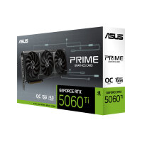 16GB ASUS PRIME-RTX5060TI-O16G Prime GeForce RTX5060Ti OC GDDR7