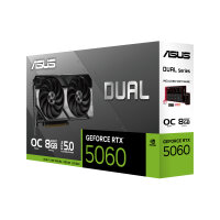 8GB ASUS Dual RTX5060-O8G NVIDIA GeForce RTX 5060 GDDR7