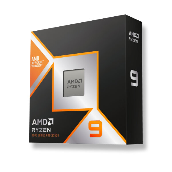 AMD Ryzen 9 9900X3D Prozessor 4,4 GHz 140 MB L2 & L3 Box ohne Kühler